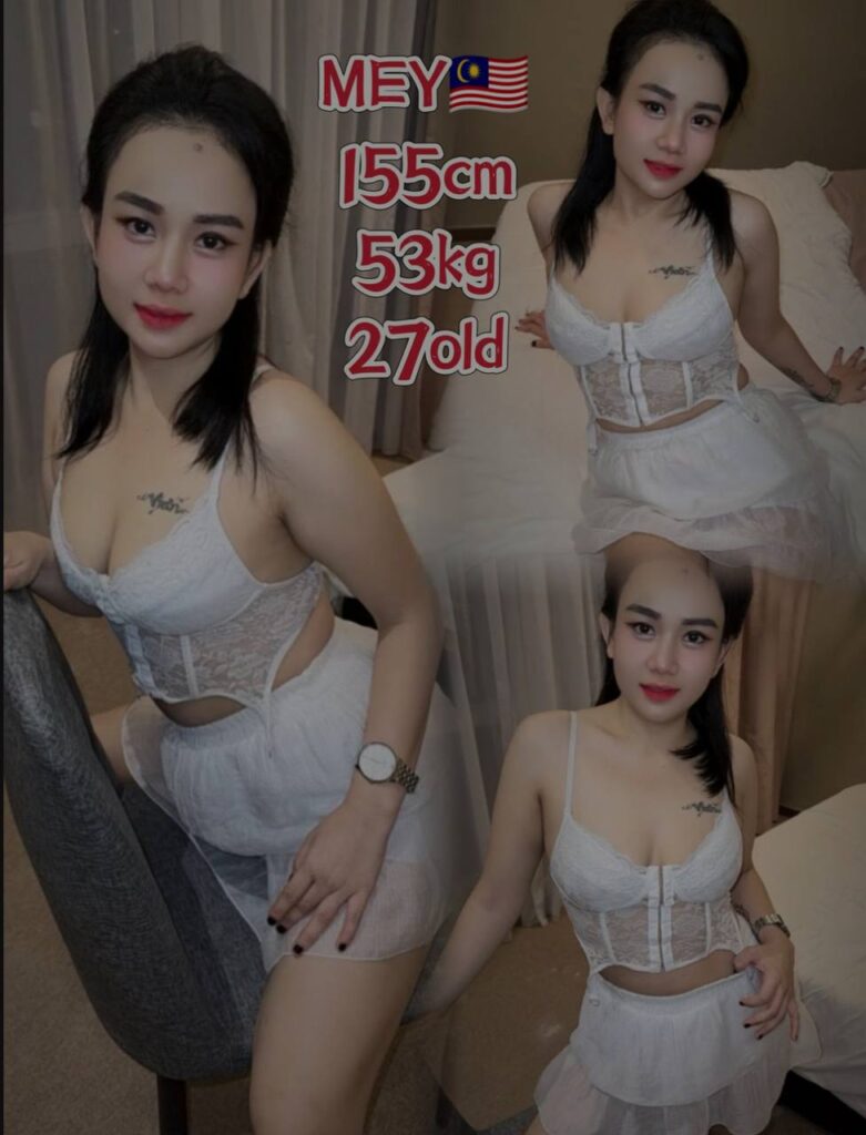 Mey professional caring local Malay B2B escort massage girl with bright smile
